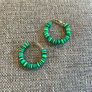 Green Earrings